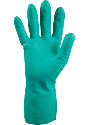 GLOVE NITRILE 11 MIL 13;UNLINED GREEN - General Purpose